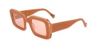 Agent Provocateur Ronnda Pink Pearl Orange 51/26/145 Damen Sonnenbrillen
