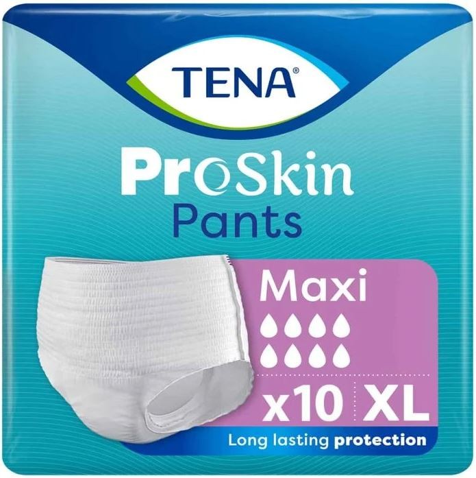 TENA Pants Maxi | X Large | Pack of 10