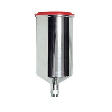 Aes Industries 153 1-liter Aluminum Gravity Feed Cup With Plastic Snap-in Lid Aes Industries 153 1-liter Aluminum Gravity Feed Cup With Plastic Snap-in Lid