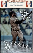 2022 Topps #21GH-17 Fernando Tatis Jr. 2021's Greatest Hits San Diego Padres