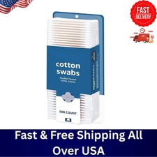 Cotton Swabs Original Q-tips Cotton Swab Made With 100 Cotton 500 Count-1 Pack