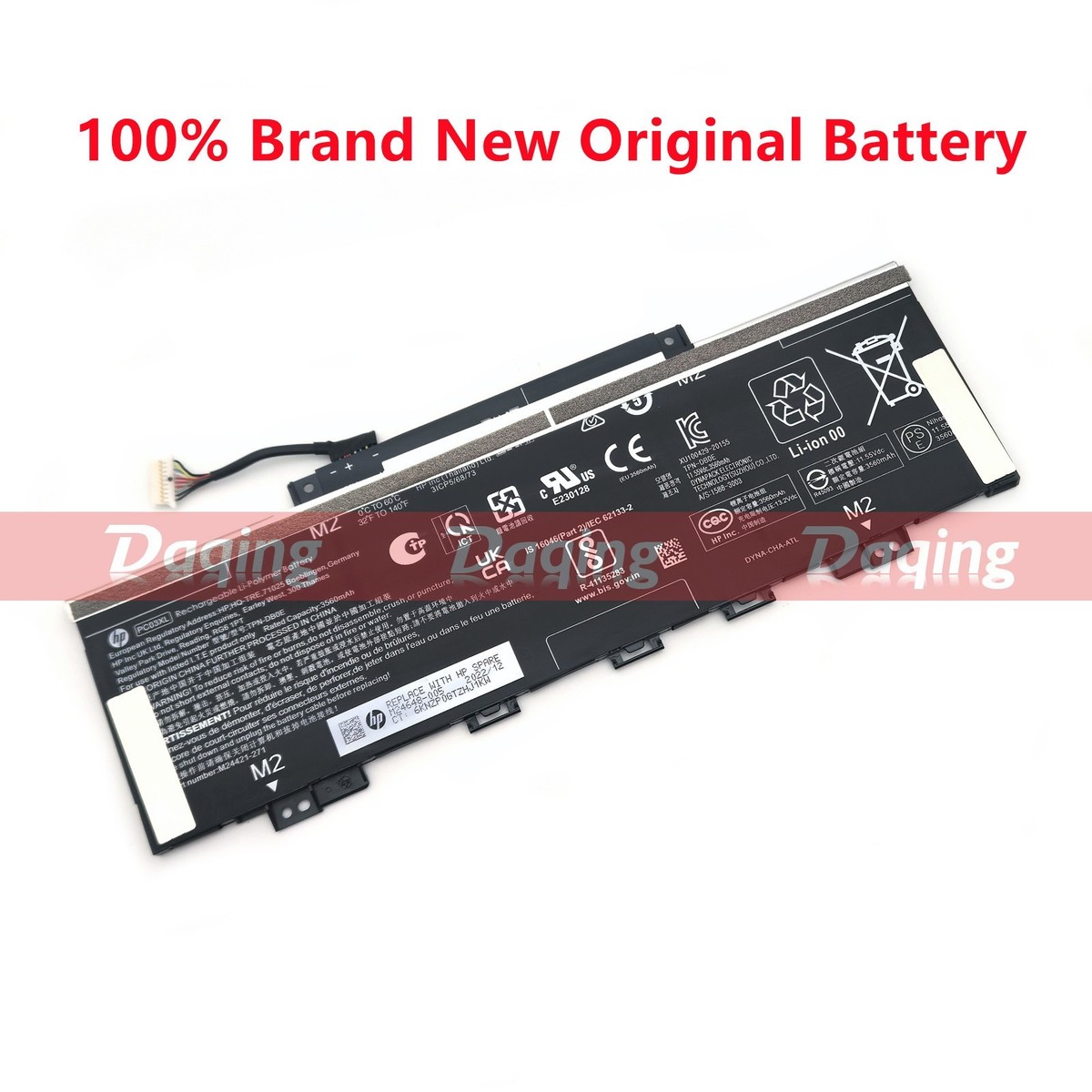 New Original PC03XL Battery for HP Pavilion x360 14 15 M24648-005 New Original PC03XL Battery for HP Pavilion x360 14 15 M24648-005
