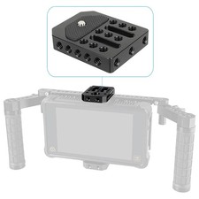 Universal 1/4 Cheese Plate For Monitors Cage Rig With Multiple Mounting Holes