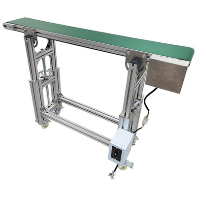 #ad 47.2quot;L*6.3quot;W Small Electric PVC Belt Conveyor Adjustable Hight and Speed 110V $711.45