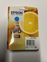 Original Epson Tintenpatrone T3342 Cyan FüR Expression Premium XP-830 Xp 830