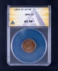 1891 Indian Head Cent ANACS MS62 1c WB119