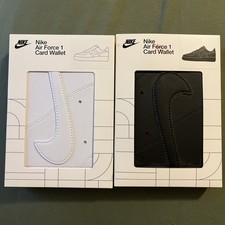 2X  Nike Air Force 1 Sneaker Card Wallets ~ T...