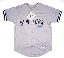 RUBEN SIERRA AUTOGRAPHED SIGNED NEW YORK YANKEES JERSEY SIZE L ELITE SPORTS COA