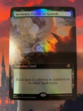 MTG Modern Horizons 2 Yavimaya Cradle of Growth Extended Art Foil