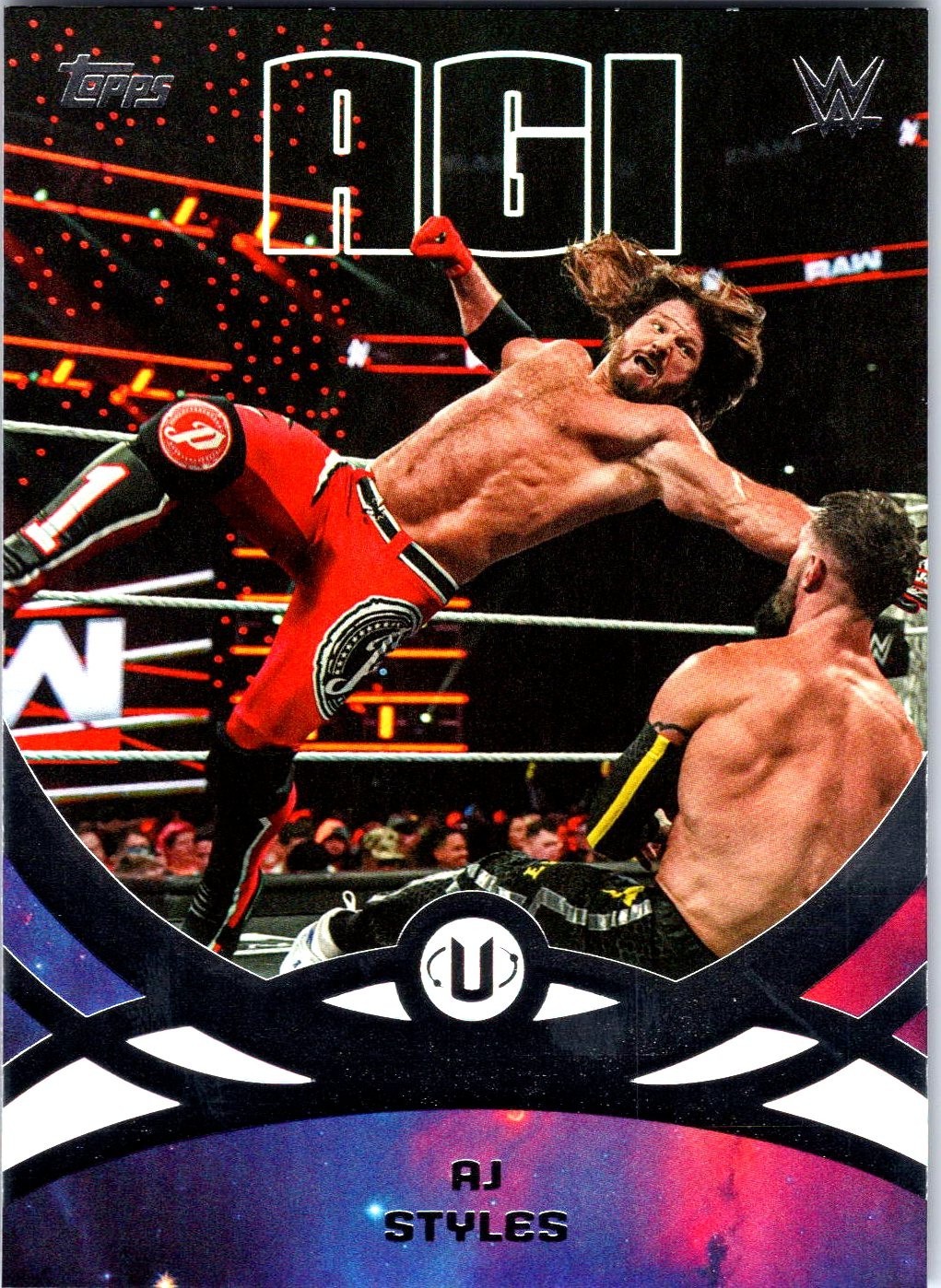 AJ Styles 2026 Topps Universe WWE #271 Peak Performance Base Trading Card