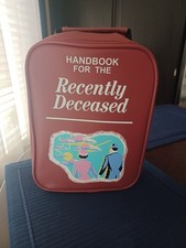 Beetlejuice Zip "Handbook For The Recently Deceased" Lunch Bag