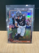 Rome Odunze Topps Chrome Future Stars Chicago Bears Football Card