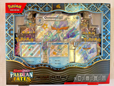 Pokmon Scarlet and Violet 4.5 Paldean Fates EX Premium Collection Pack for sale online | eBay Pokmon Scarlet and Violet 4.5 Paldean Fates EX Premium Collection Pack for sale online | eBay