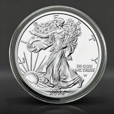 2026 Walking Liberty Silver Eagle Coin American Eagle US Coin Collectible