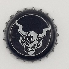 Bottle Cap Crown Black With White Gargoyle Stone Brewing Company CA Beer Brewery