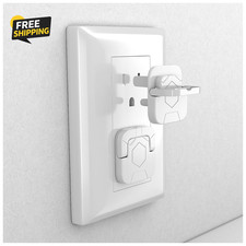Baby-Proof Outlet Covers 60 Pack - Child Safety Electric Plug Protectors