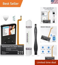 Safe  Reliable 900mAh iPod Battery Replacement  Repair Kit for A1136, A1238