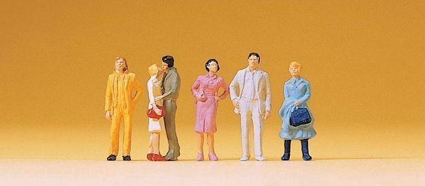 Preiser 14137 HO Scale Pedestrians Passers-By