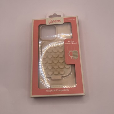 NEW Sonix Apple iPhone 16 Pro Max Suction Phone Case with MagSafe - Linen