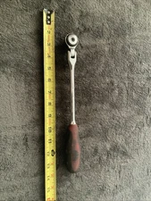 Mac Tools Xrr11fpa, 3/8” Drive Swivel Head Ratchet, Works Fine….see Pics…