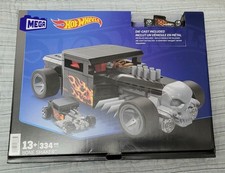 NUEVO Hot Wheels Mega Construx Bone Shaker 334 Piezas + Die Cast