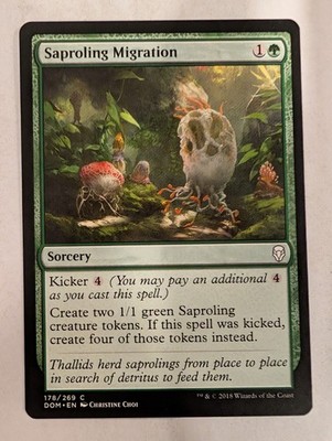 Saproling Migration - Dominaria - Magic the Gathering MTG Nice!
