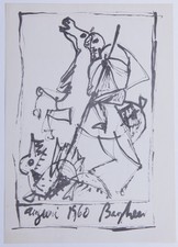 Eduard Bargheer. Auguri. Jahresgruss. Hamburg.