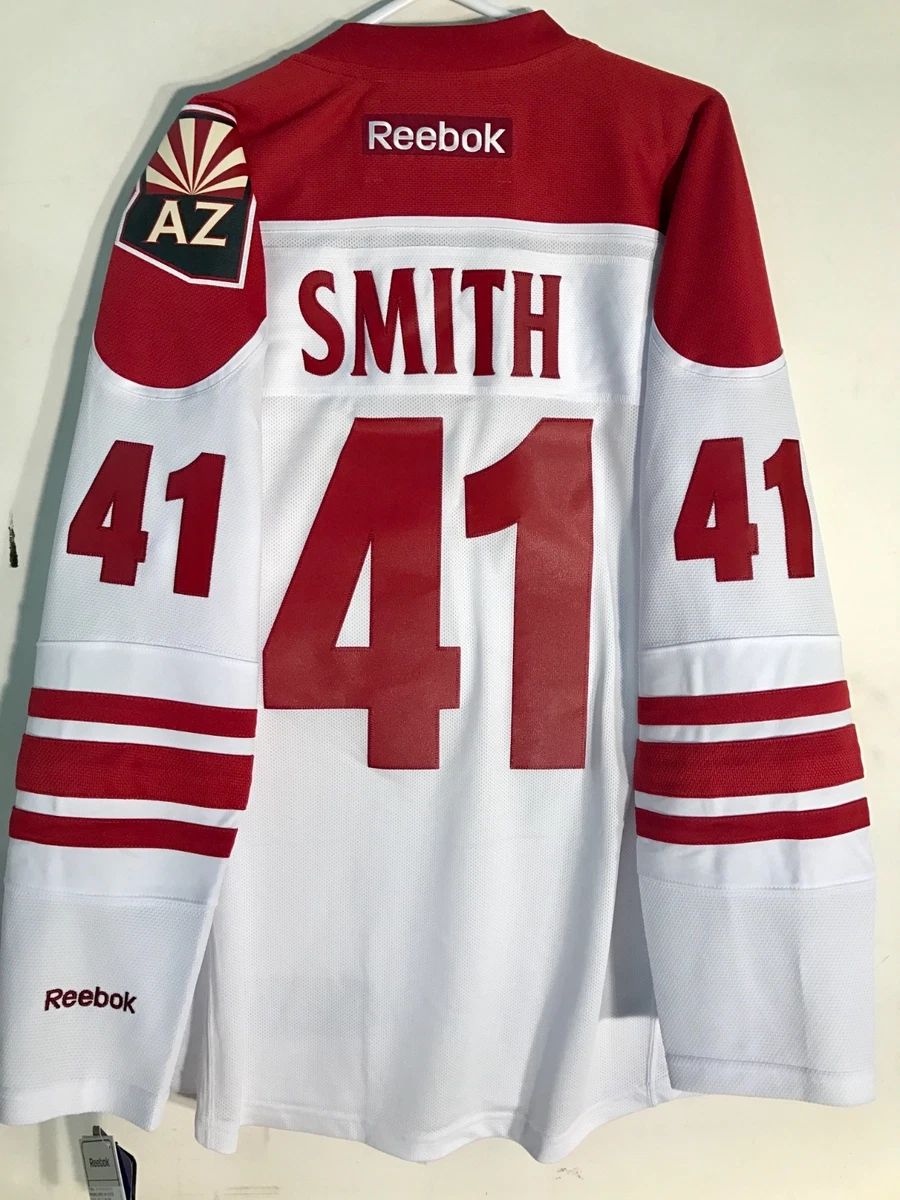 Mike Smith Arizona Coyotes Autographed Reebok Premier Jersey - NHL Auctions