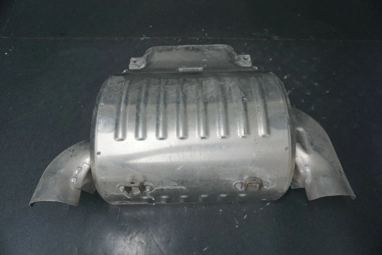 2006-2007 Yamaha OEM Exhaust Protector Panel Apex Mountain Vector