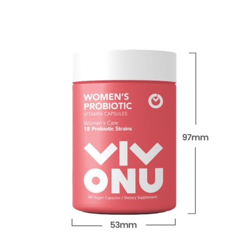 Cápsulas de probióticos vaginales VIVONU para mujer equilibrio de pH #1, 60 unidades S142823W8G - Imagen 6 de 7