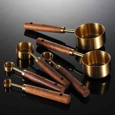Measuring Cups Stainless Steel Tablespoons Kitchen Measuring Spoon Set Measuring