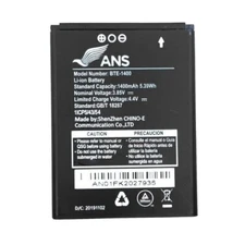 New OEM Original Genuine ANS F30 BTE-1400 Battery 1400mAh Lot