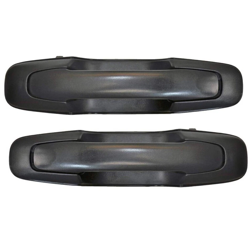 NEW Front Outer Door Handles Set LH RH for 1999-2004 Chevy Tracker Black Foto 2 de 4