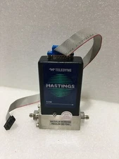Teledyne Hastings model HFC-202 Mass Flow Controller Meter for Low Flow 20 SCCM