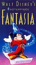 Walt Disney's Masterpiece Fantasia (VHS, Clamshell Case)