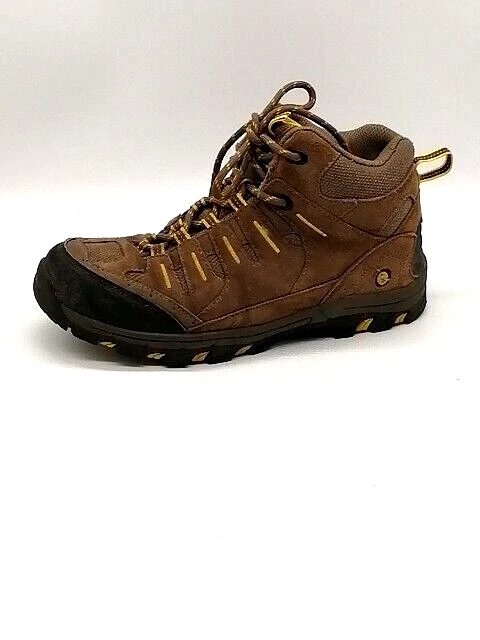 Coleman Boots Mens Topper Brown 6 Hiking Ankle Shoes Suede Padded Comfort 71502