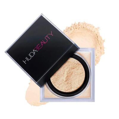 フェイスパウダー huda beauty EASY BAKE UBE BIRTHDAY CAKE Huda Easy Bake Loose Powder – Pound Cake, 0.71 oz, Setting