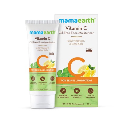 Mamaearth Vitamin C Oil-Free Moisturizer For All Skin suitable 80g pack