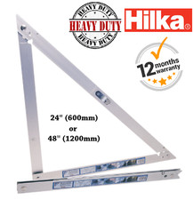 SET Tettoia Falegnameria Angolo Retto Quadrato Pieghevole Alluminio 24"/48" SCONTO NUOVO