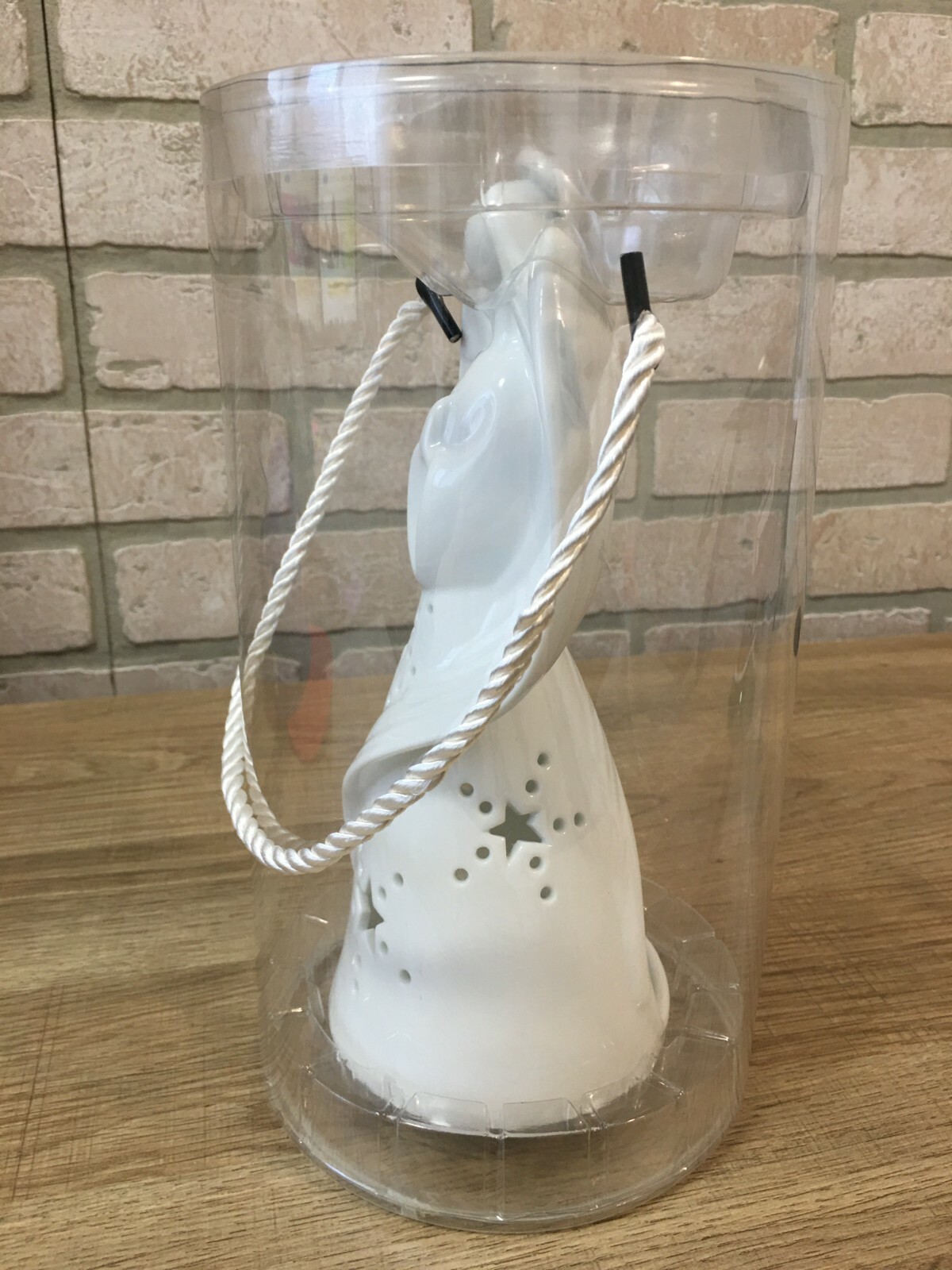 Yankee Candle Angel Luminary Tea Light Holder 9" Tall Porcelain eBay