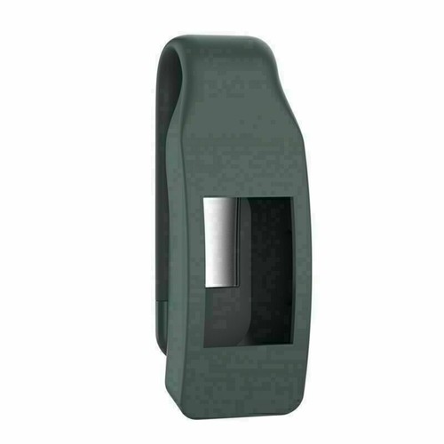 Steel Clip Clasp Silicon Case Holder Cover for Fitbit Inspire/Inspire HR Tracker - Picture 6 of 21