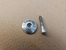 2004 Wolverine Ridge XC Race 1-1/8" Threadless Headset Top Cap + Bolt Silver