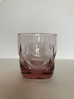 5 Libbey Imperial 3.5" Double Old Fashioned Plum Pink Whiskey Rocks Glasses EUC — photo 5