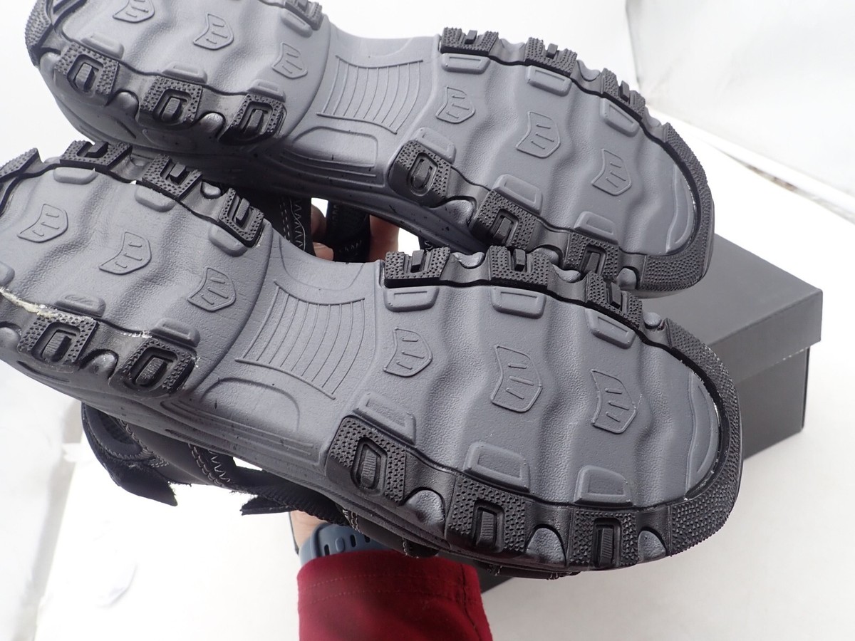 NWT Men’s Bass Outdoor Black Trail Sandals NIB BASS OUTDOOR Men main image 3
