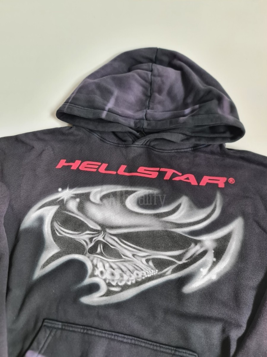 Size L - Hellstar Airbrushed Skull Hoodie Brand New | eBay Size L - Hellstar Airbrushed Skull Hoodie Brand New | eBay