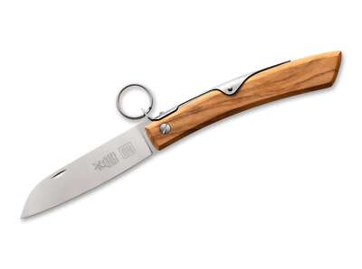 Windmühlenmesser IBEX 100 Olivenholz Taschenmesser Ratchet Lock   01WM004
