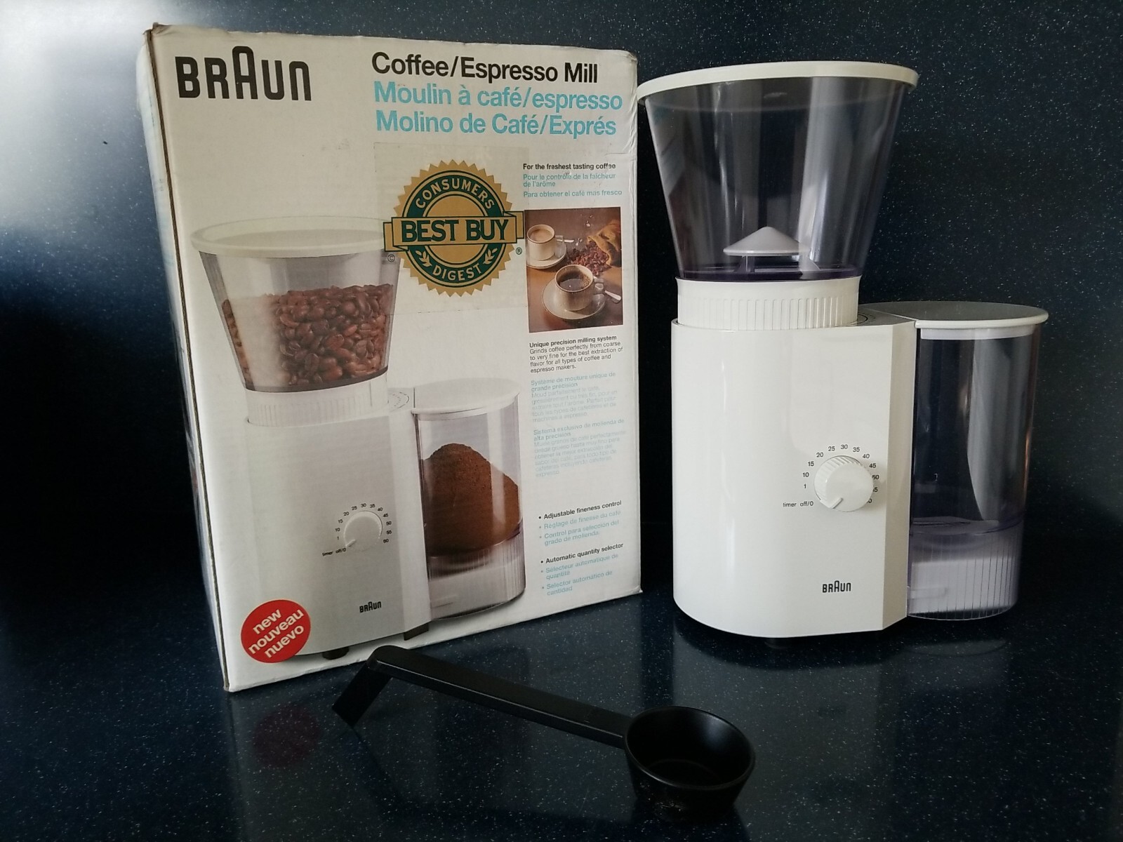 Braun 3045 Burr Style Coffee Bean 