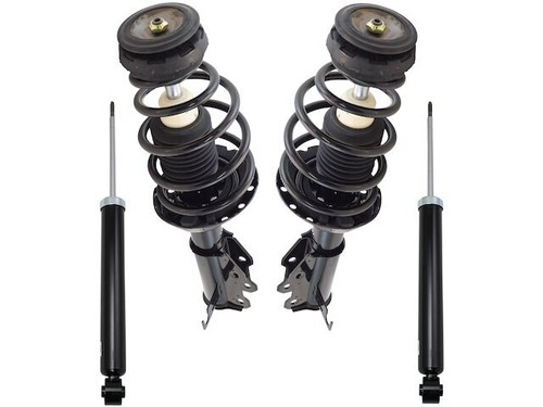 TRQ Front Strut & Spring Set Driver & Passenger Sides For 13