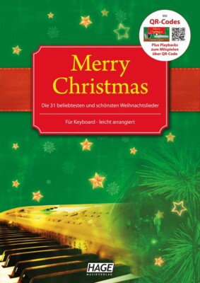 Merry Christmas (+QR-Codes) für Keyboard, Gesang, Gitarre Playback