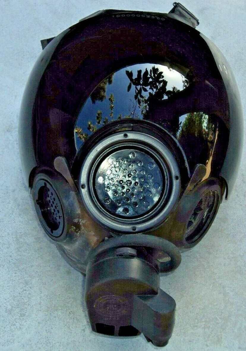 MSA Millennium CBRN/NBC Gas Mask w/Drink Tube & Tinted Lens